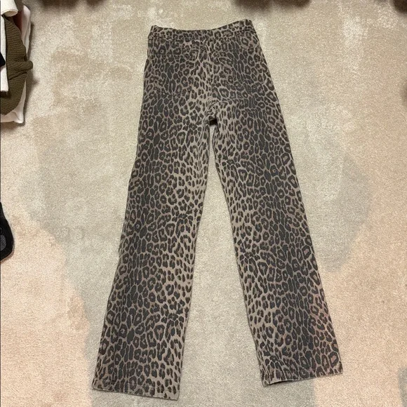Leopard Print jeans - Picture 5 of 6